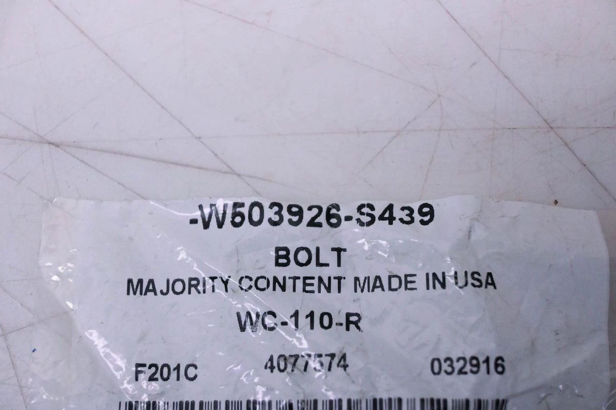 Fog Lamp Bolt for Ford (W503926-S439)