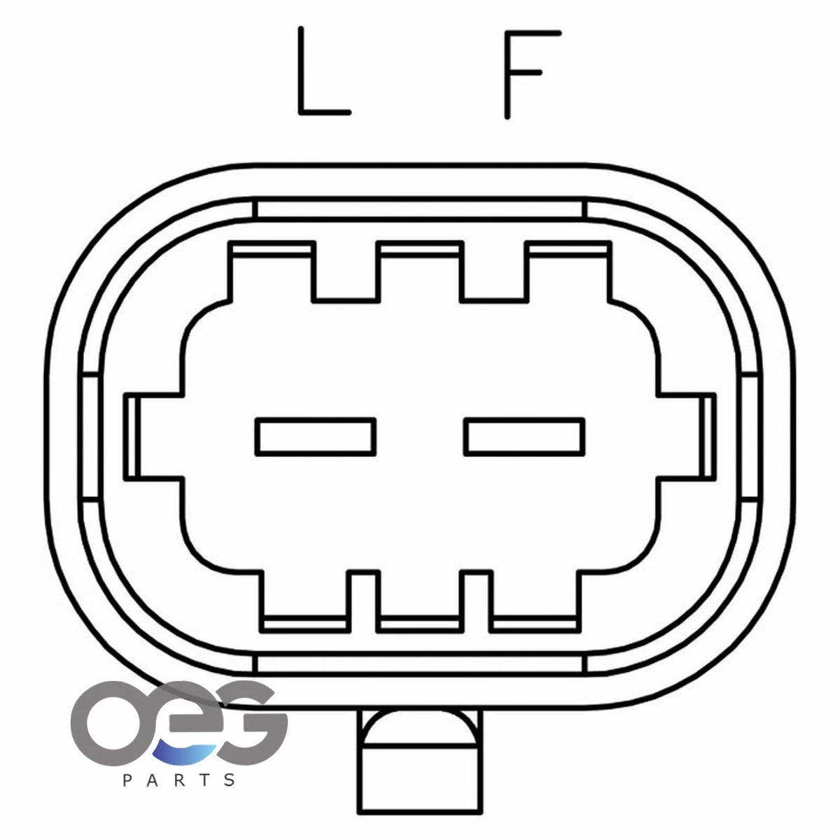 Voltage Regulator for Pontiac Montana V6 3.9L (2006–2009) 2650561 702150