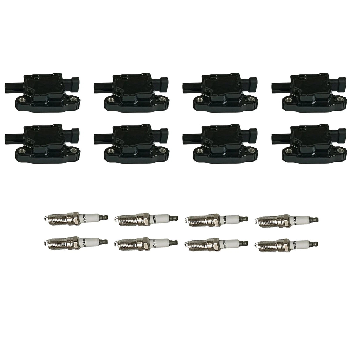8X Ignition Coils & Spark Plugs for Chevy Tahoe GMC Yukon (2000–2006) UF743