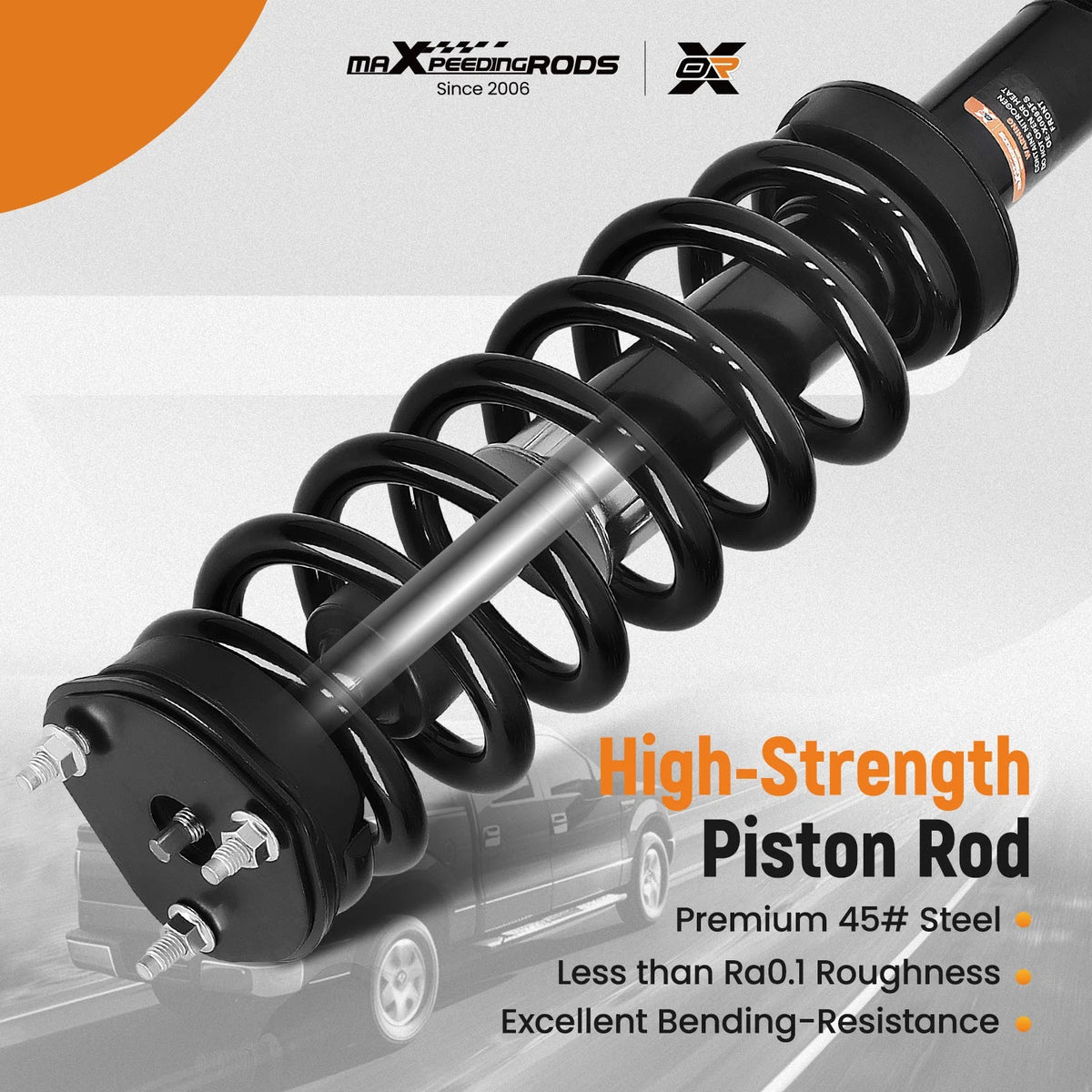 Front Complete Struts, Control Arms, Sway Bar Kit for Dodge Ram 1500 (2009–2018)