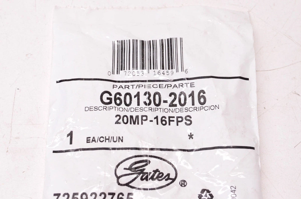 Hose Adapter for Gates G60130-2016, 20MP-16FPS