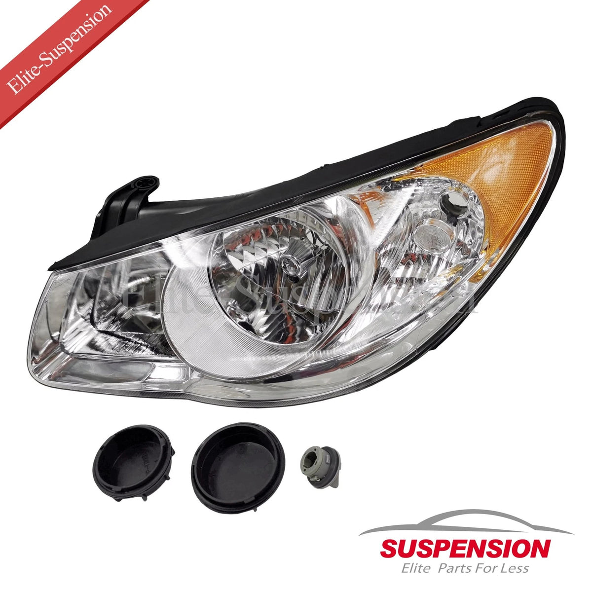 Left Driver Side Headlight for Hyundai Elantra (2007–2010) HY2503138