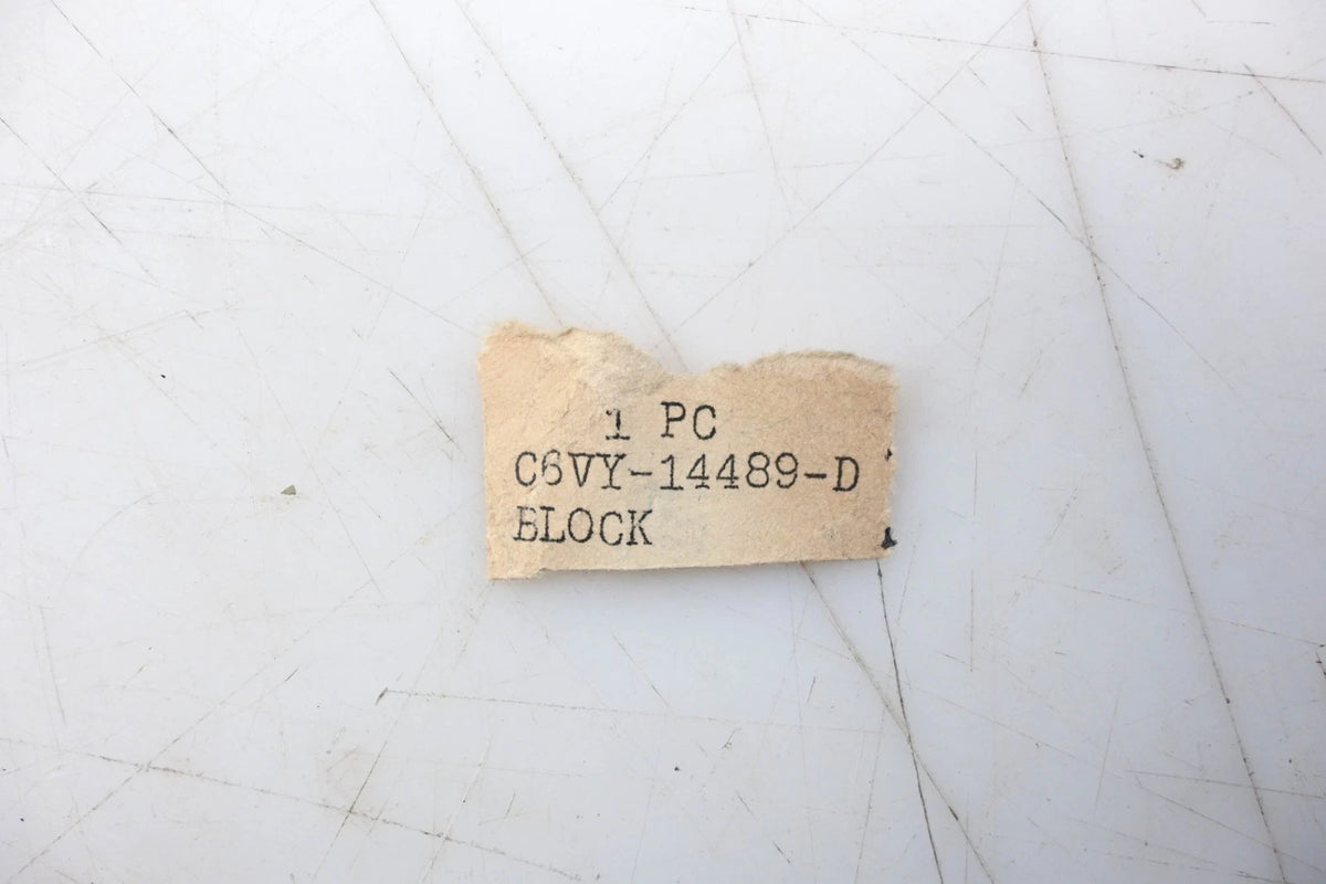 OEM Block for Ford C6VY-14489-D (NOS)