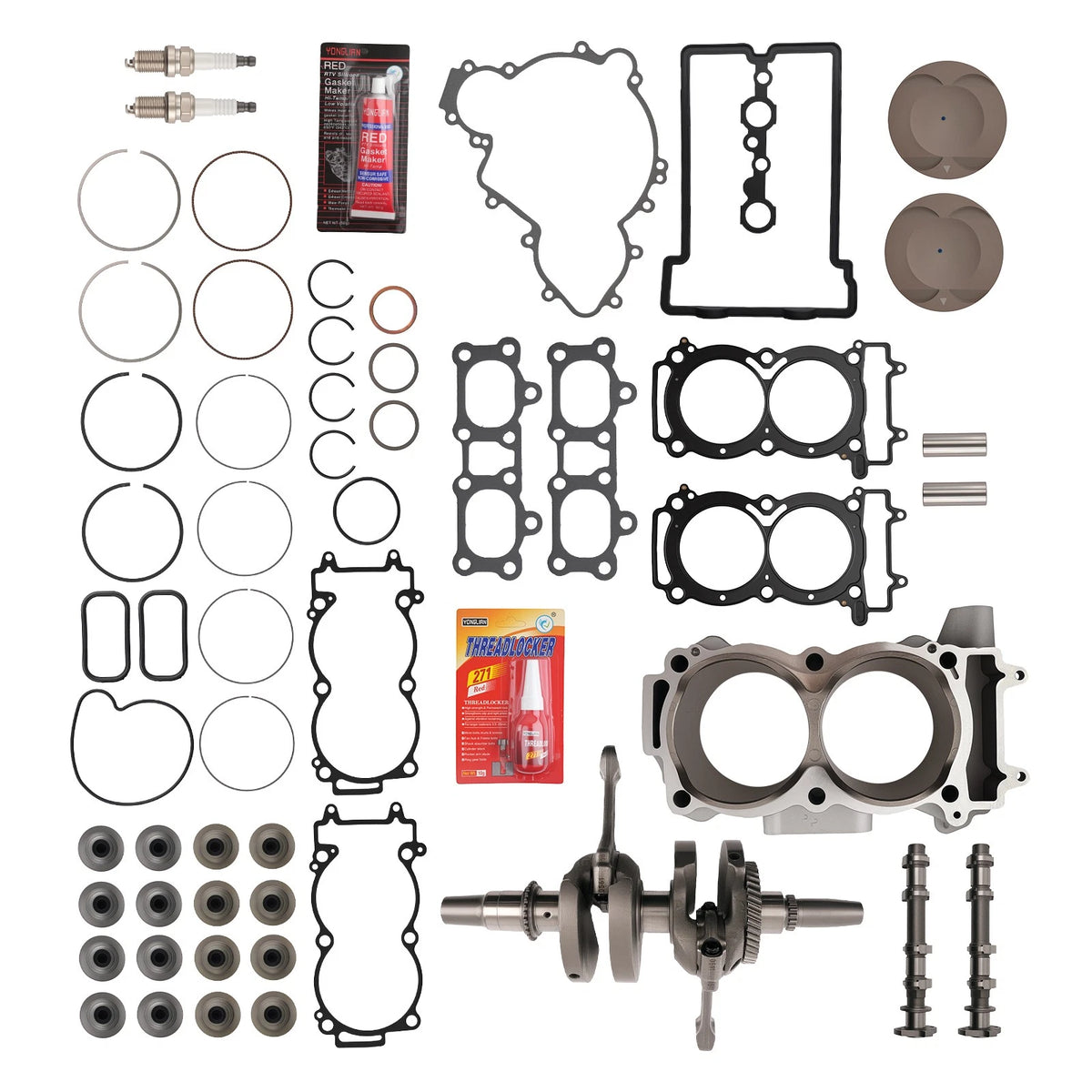 Engine Rebuild Kit for Polaris RZR S 1000 XP 1000 General 1000 (2014–2017)