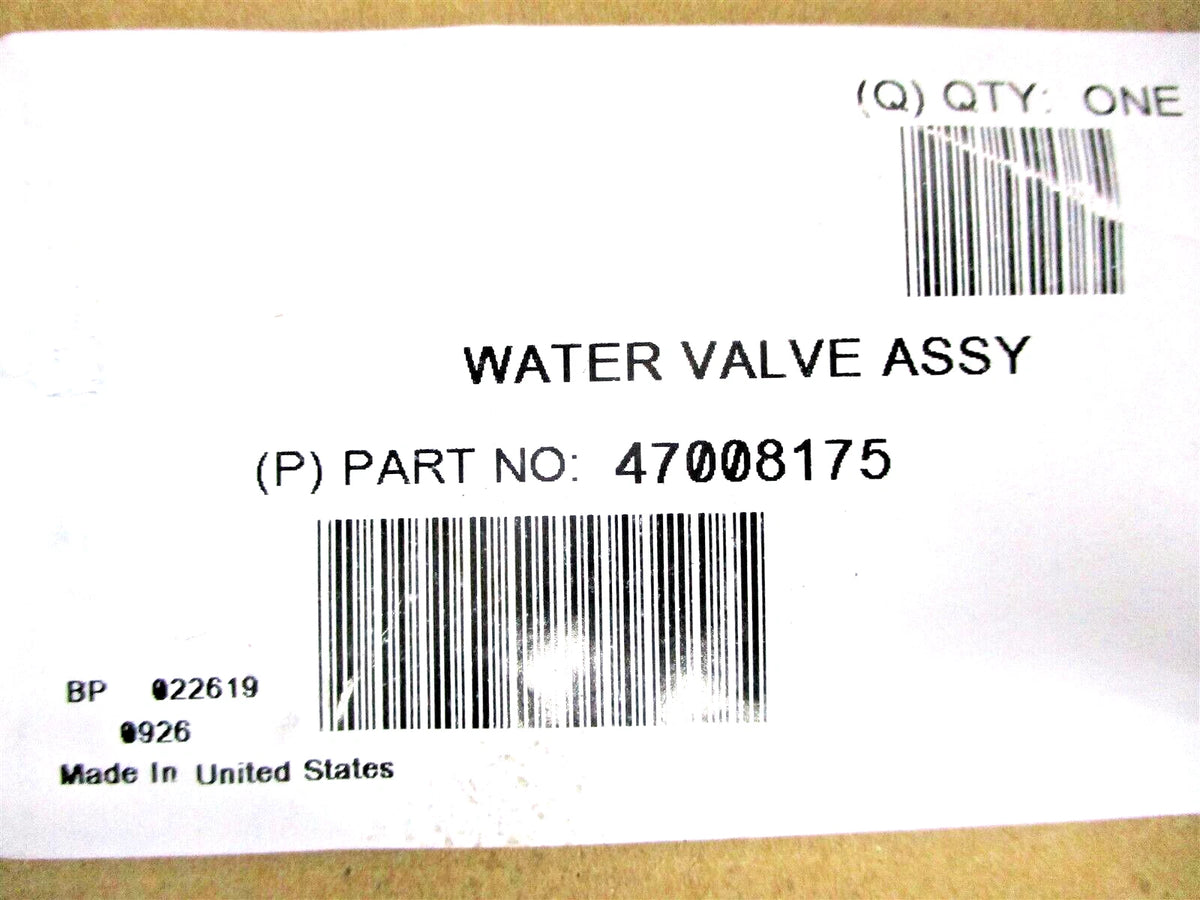 Water Shut Off Valve for Morgan Olson Step Van (47008175)