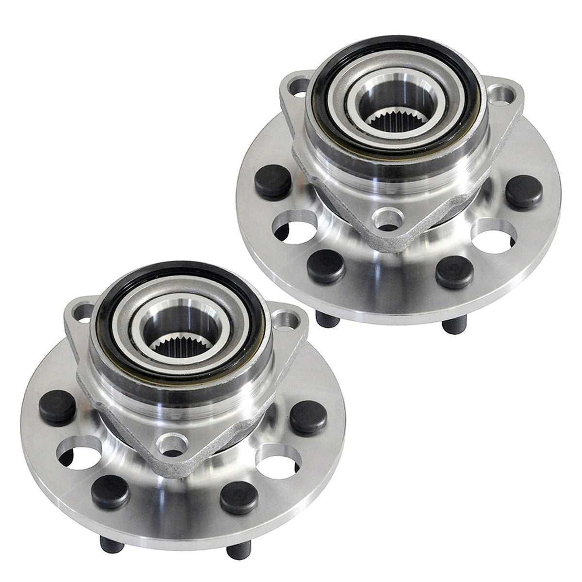 2X Front Wheel Bearing & Hub 515001 for Chevy Blazer GMC K1500 K2500 (1995–2005)