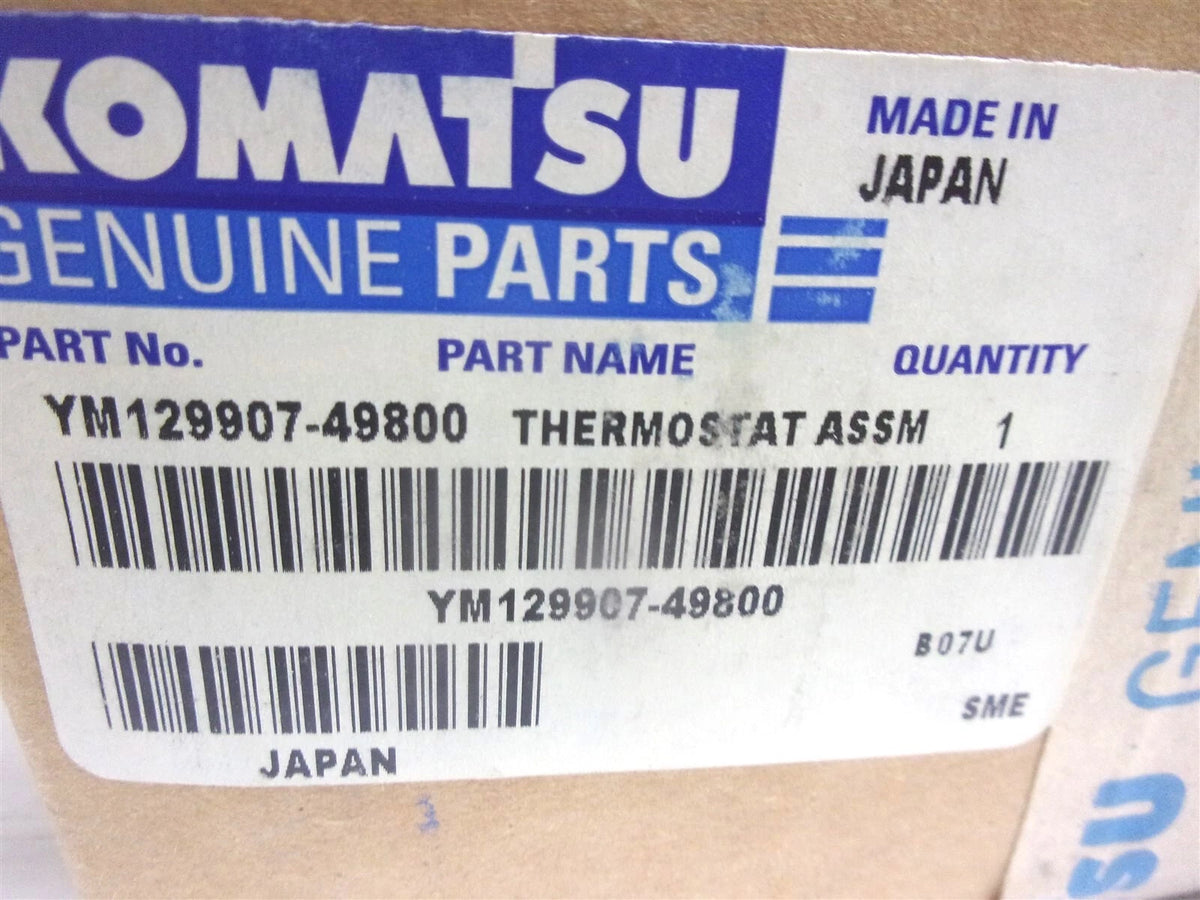Thermostat for Komatsu PC75R PW75R CK30 CK35 SK1020 SK1026 (YM129907-49800)