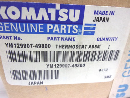 Thermostat for Komatsu PC75R PW75R CK30 CK35 SK1020 SK1026 (YM129907-49800)