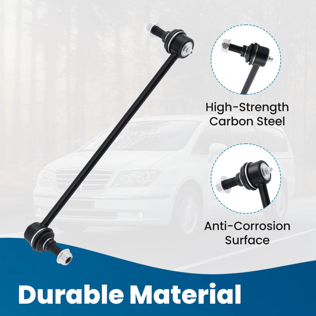 Front Stabilizer Sway Bar Link for Dodge Grand Caravan, Town & Country (1996–2020)