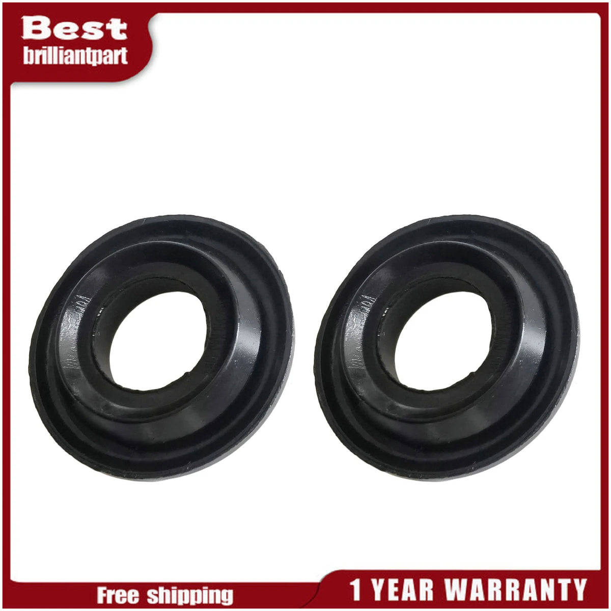 2X PCV Valve Grommet Set for Jeep Wrangler Dodge Dakota (1969–2006) 42344