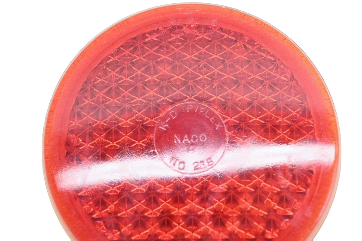 K-D Triflex 238 Red Glass Taillight Lens for