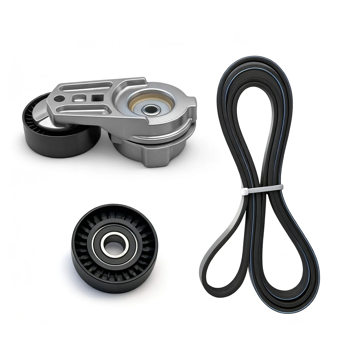 Serpentine Belt Drive Component Kit for Jeep Wrangler (2007–2011) 90K-39269