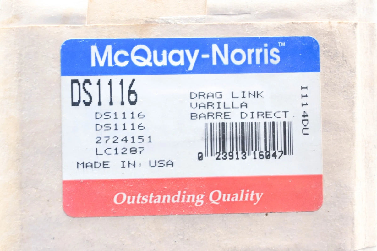 Drag Link Tie Rod End Kit for McQuay-Norris DS1116, 2724151, LC1287