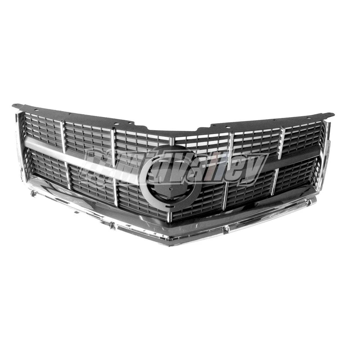 Front Bumper Upper Grille & Hood Molding Trim for Cadillac SRX (2010–2012)