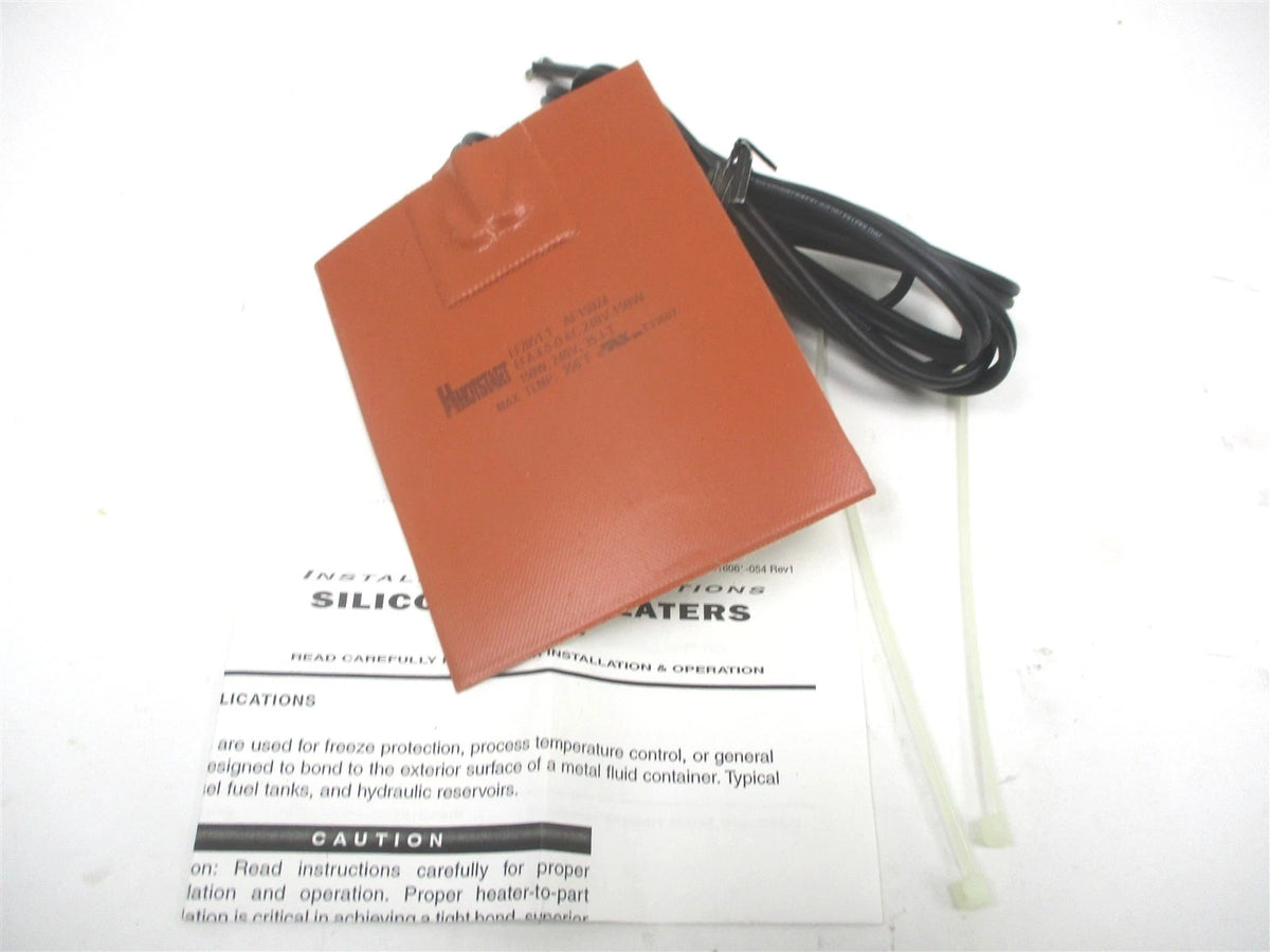 Hotstart Silicone Pad Heater 240V 150W for AF15024 (4" x 5", 6' Cord)