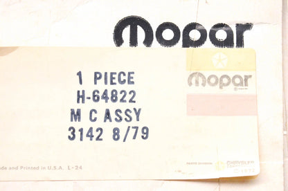Master Brake Cylinder Assembly for Mopar (H64822, H-64822, FF-78878)