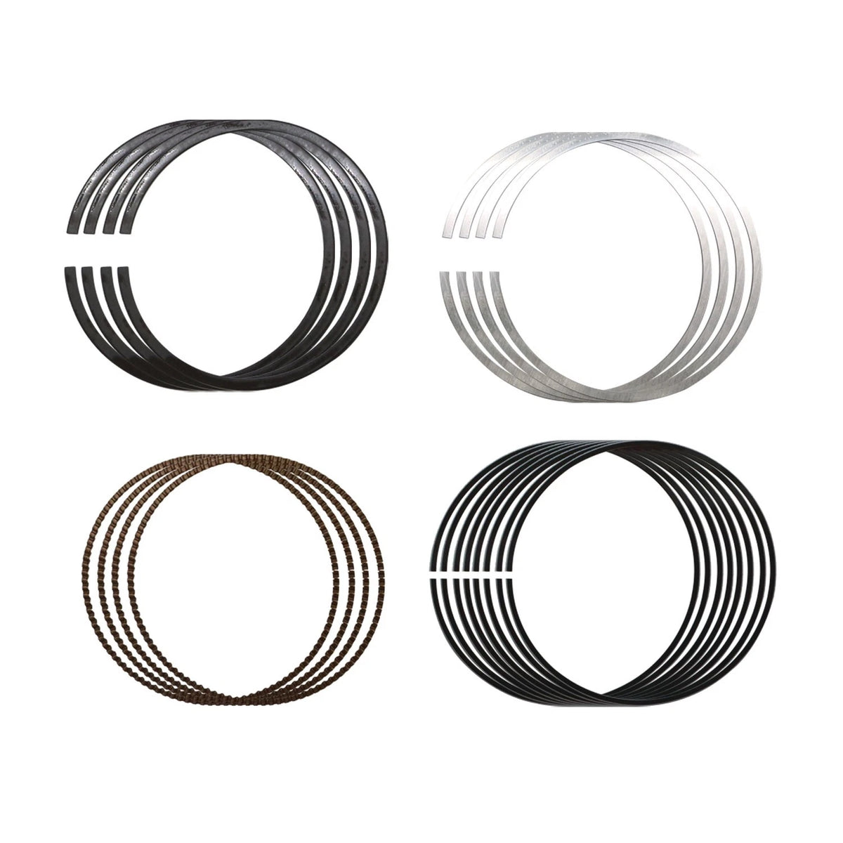 Pistons & Rings Connecting Rod Kit for Buick Chevrolet GMC Saturn 2.4L (2000–2010) 12578324