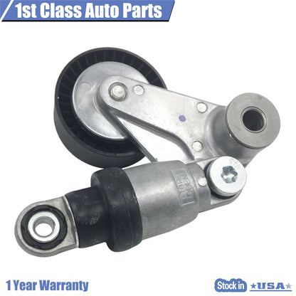 Belt Tensioner Serpentine with Pulley for Hyundai Kia V6 3.3L 3.5L 3.8L (2006–2016)