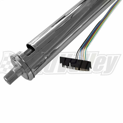 35" Tilt Shift Steering Column for GM Manual (Universal) - Chrome