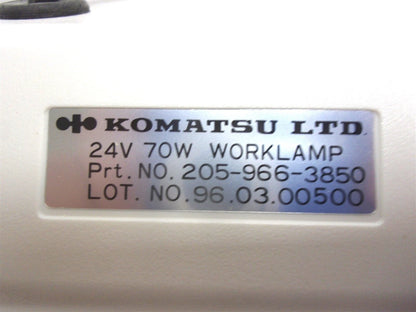 24V Work Lamp for Komatsu PC400, PC410, PC710, PC650, PF3, PF5 (205-966-3850)