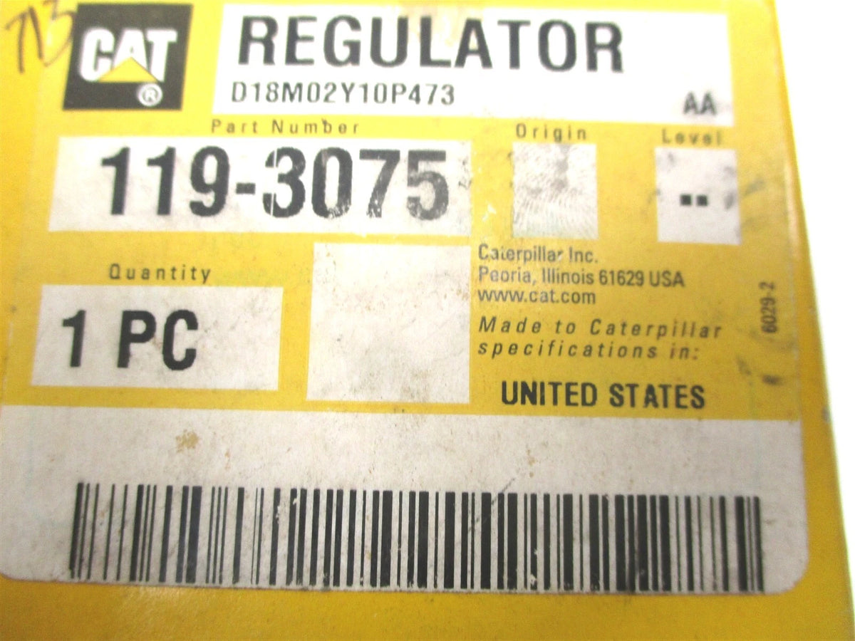 Water Temp Regulator 119-3075 for Caterpillar