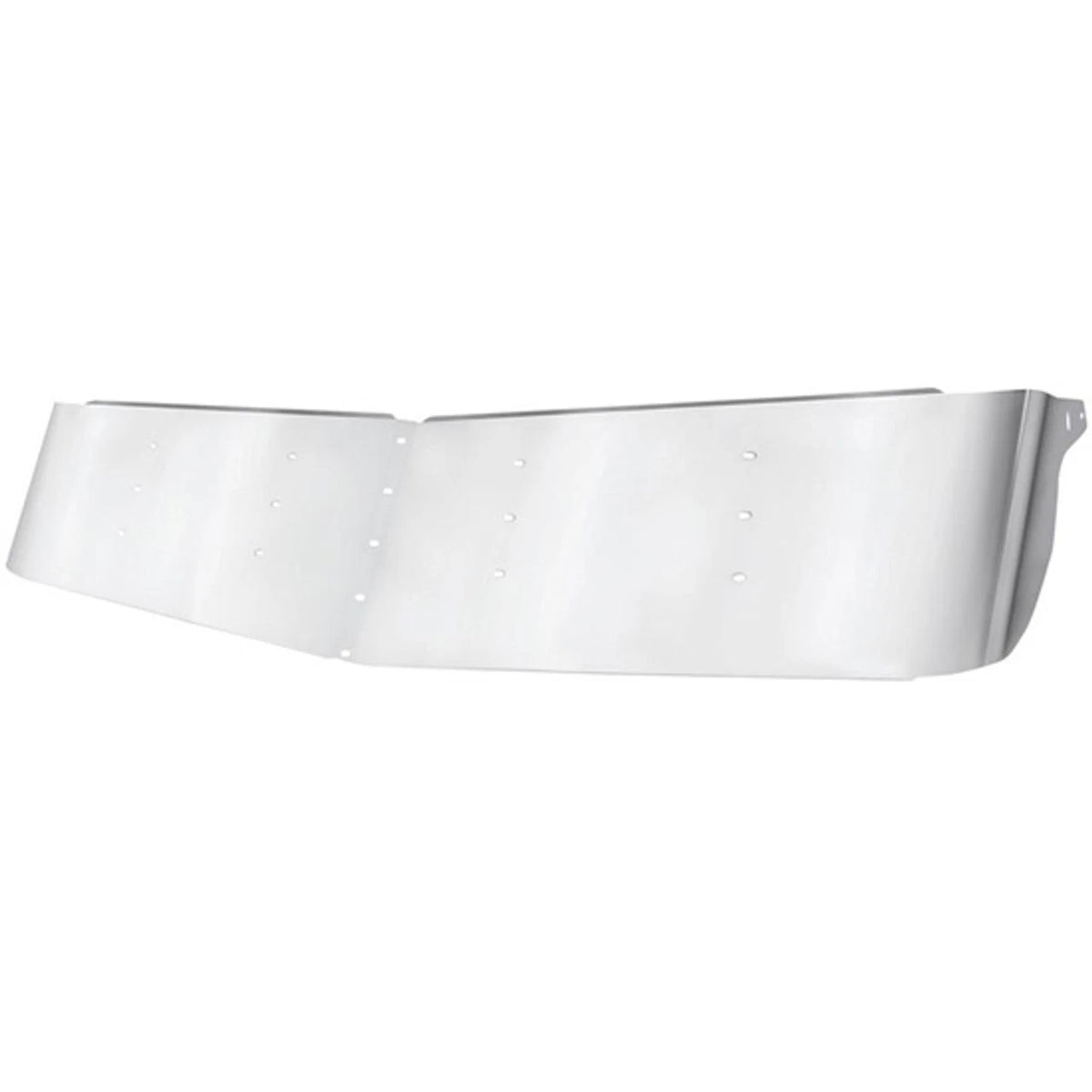 13.5 Inch SS Drop Sun Visor for Kenworth (Curved Windshield)