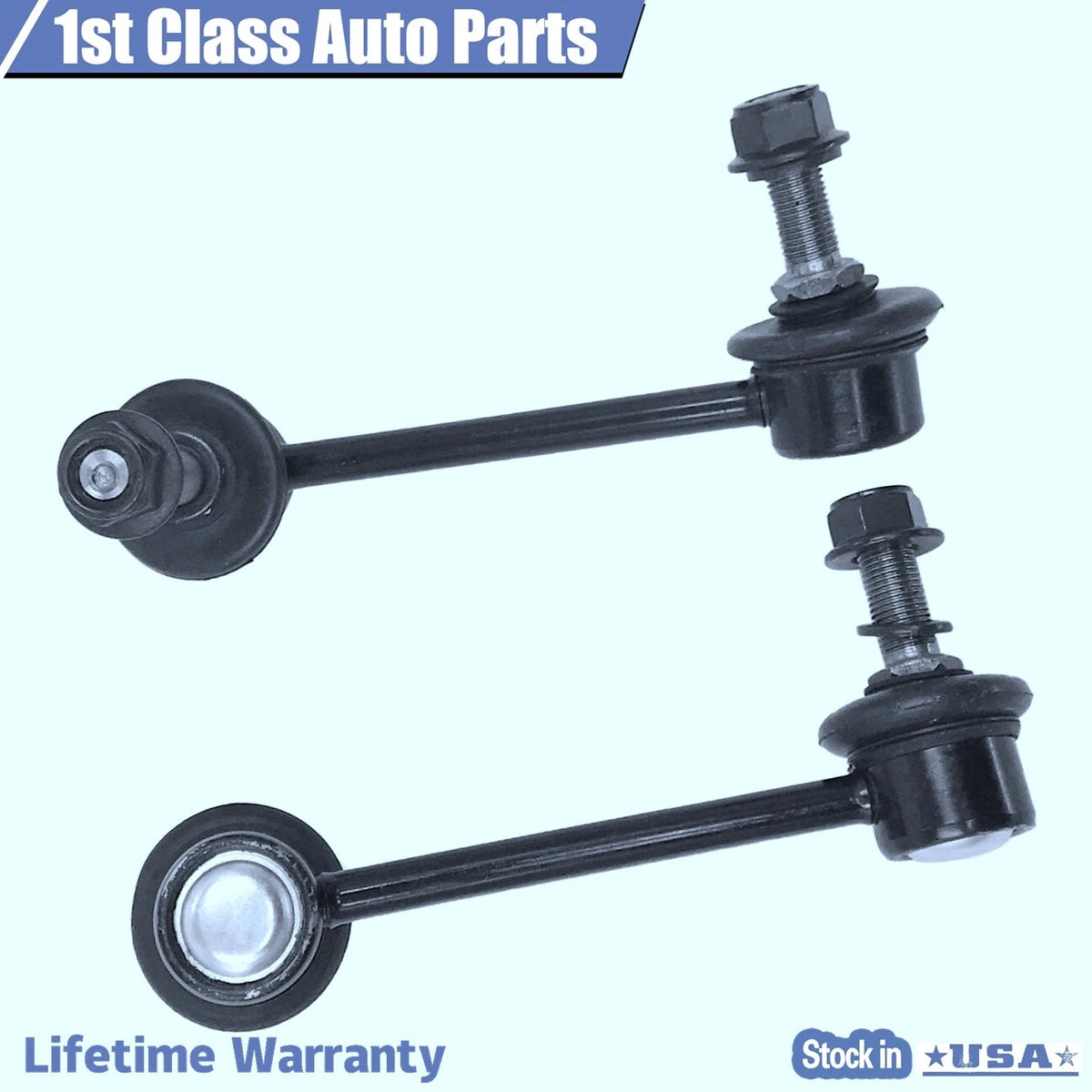 2Pcs Front Suspension Sway Bar Links for Toyota Tacoma (2005–2019)