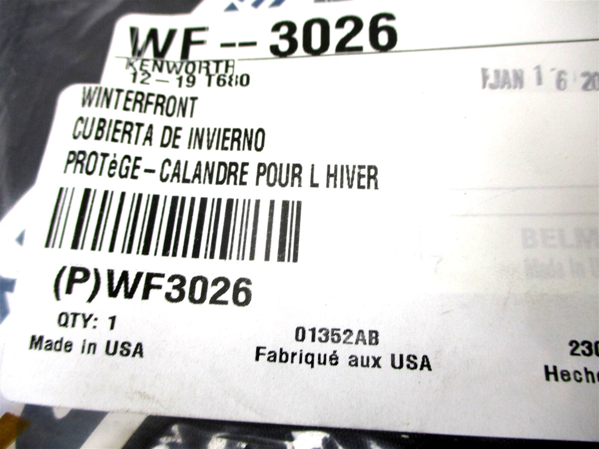 WF3026 Winterfont for Kenworth T680 (2017–2023)