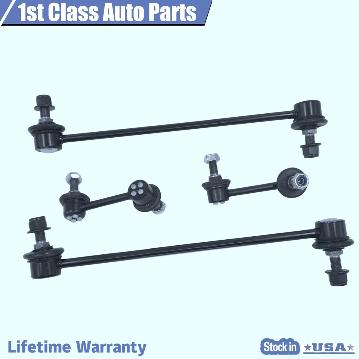 Set of 4 Sway Bar Links for Honda CR-V (2007–2011)