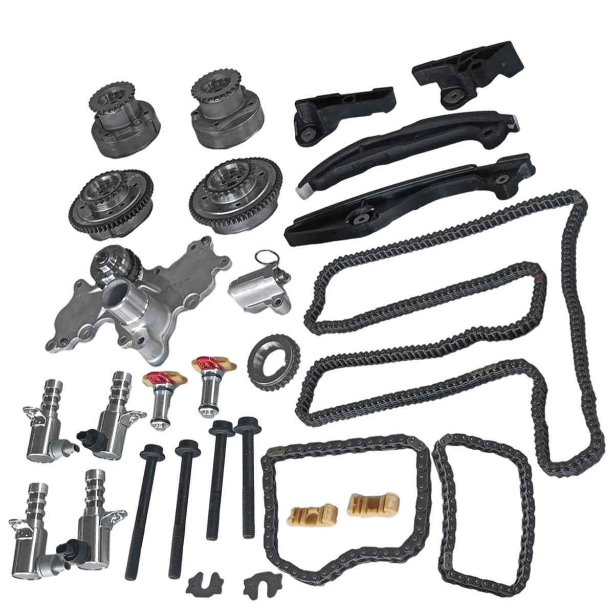 2X Engine Timing Chain Kit for Ford F-150, Mustang, Transit-150 (2011–2019)