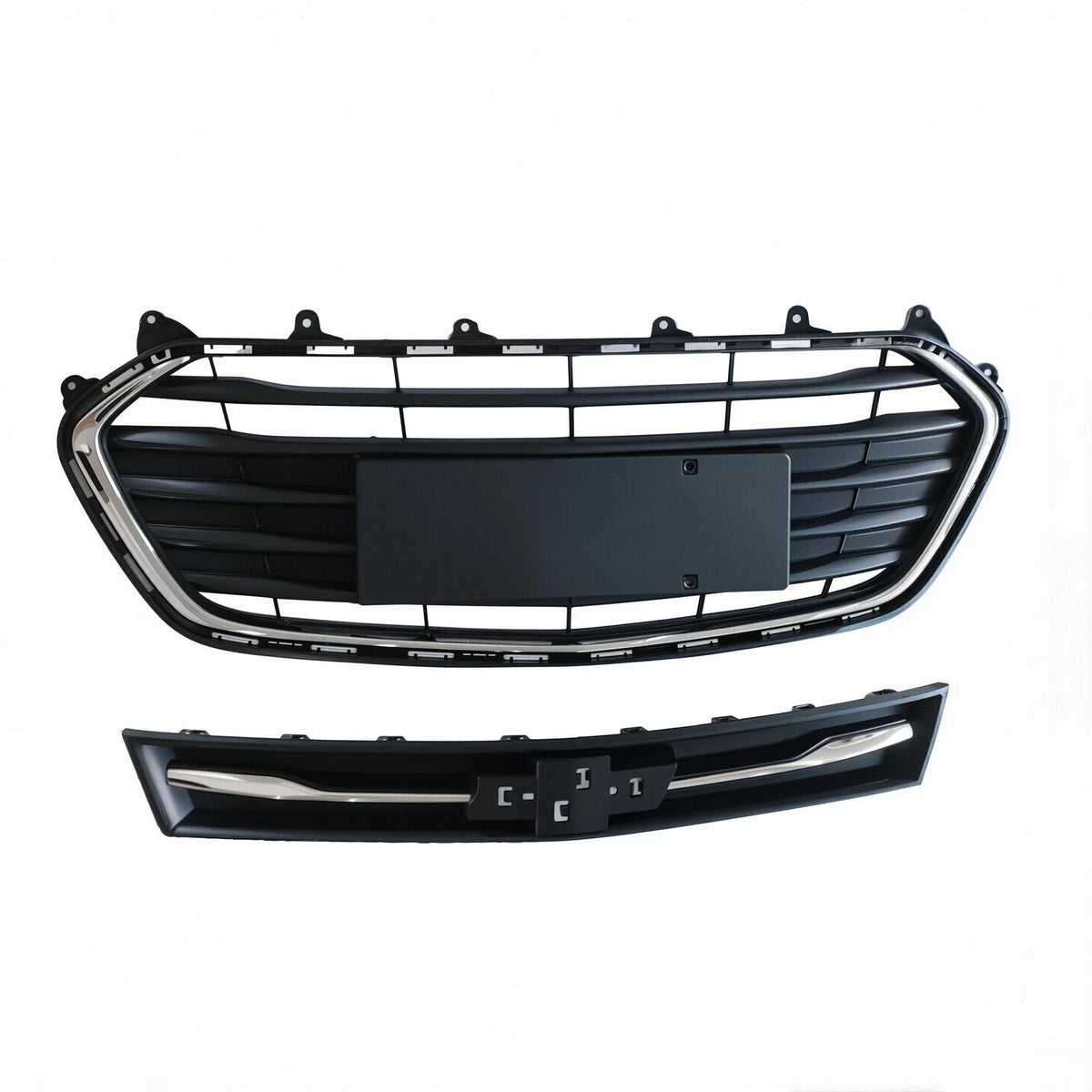 Front Bumper Upper & Lower Grille for Chevrolet Trax (2017–2020)