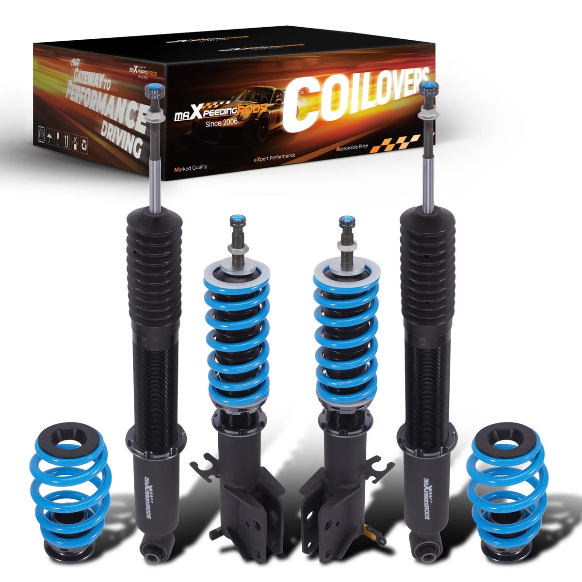 Coilover Suspension Lowering Kit 24 Way for Pontiac GTO (2004–2006)