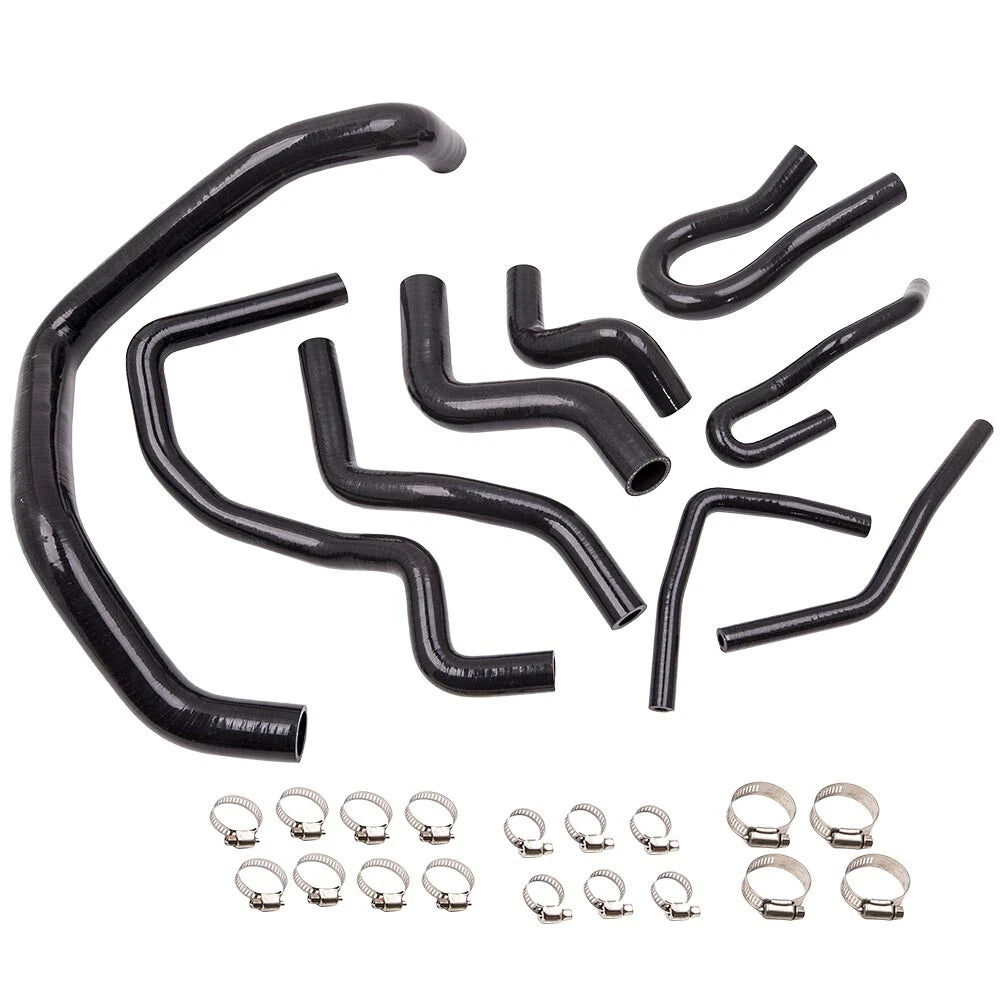 9pcs Silicone Radiator Coolant Hose Kit for Honda Civic D15 D16 (1992–2000)