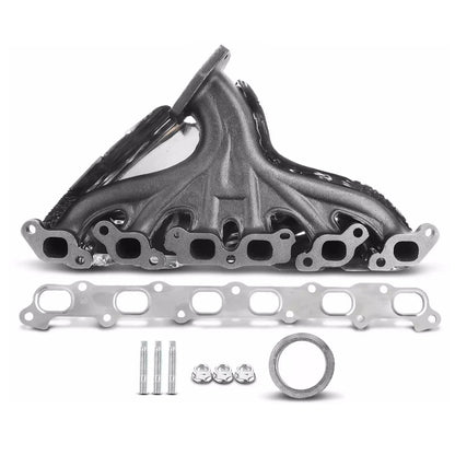Exhaust Manifold w/ Gasket Kit for Chevy Trailblazer GMC Envoy L6 4.2L (2002–2009)