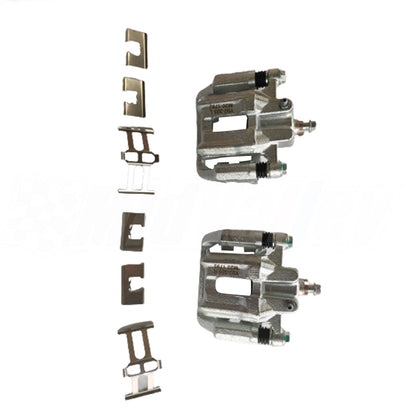Rear Brake Calipers w/Bracket Pair for Acura TL CL Honda Element (2004–2008) 19B2589 19P2589