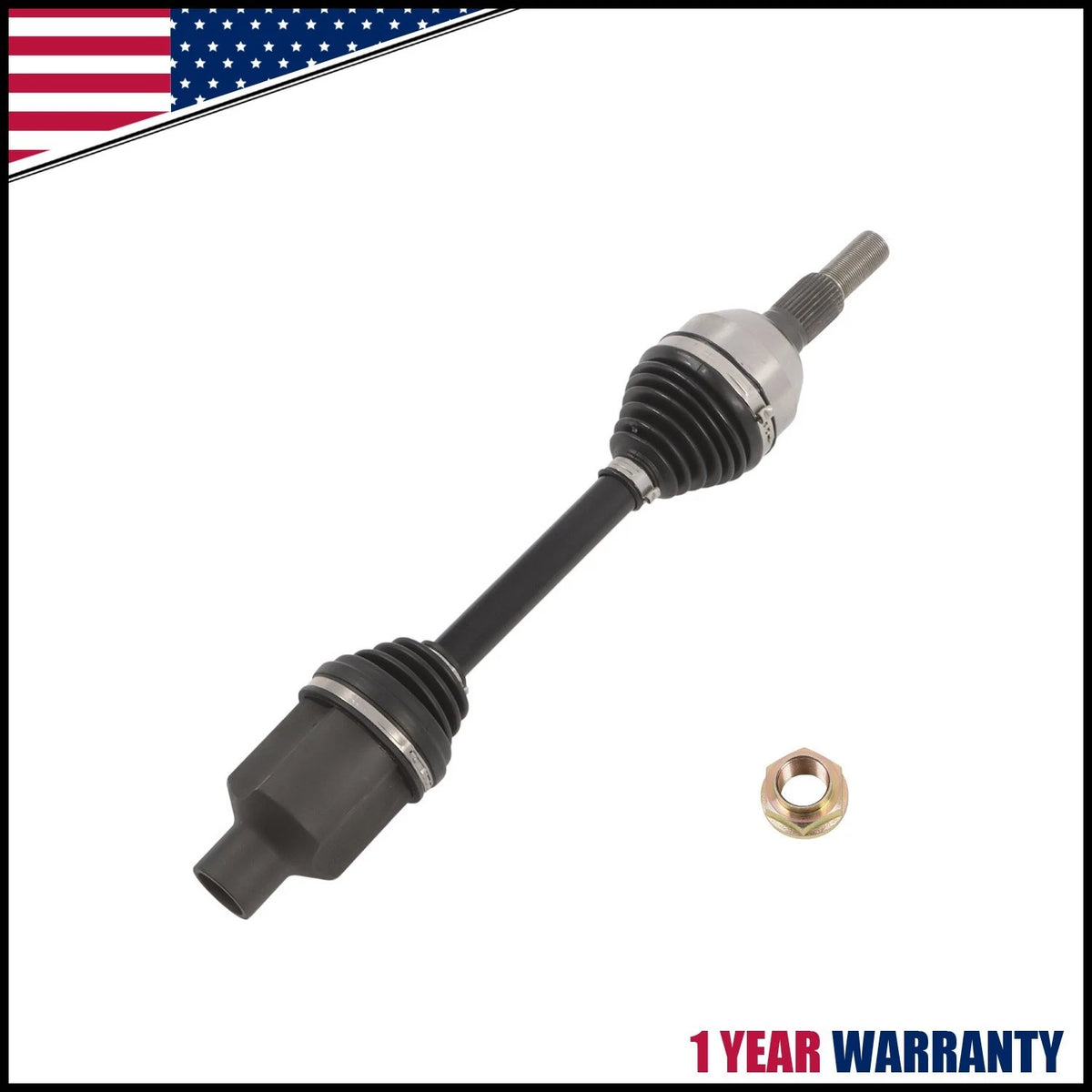 Front Right CV Axle Shaft Assembly for Chevy Equinox GMC Terrain (2010–2016)