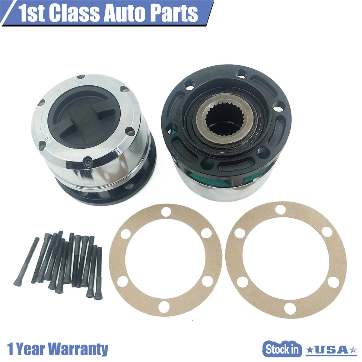 2 Sets of 26 Tooth Manual Locking Hubs for Kia Sportage (1995–2002)