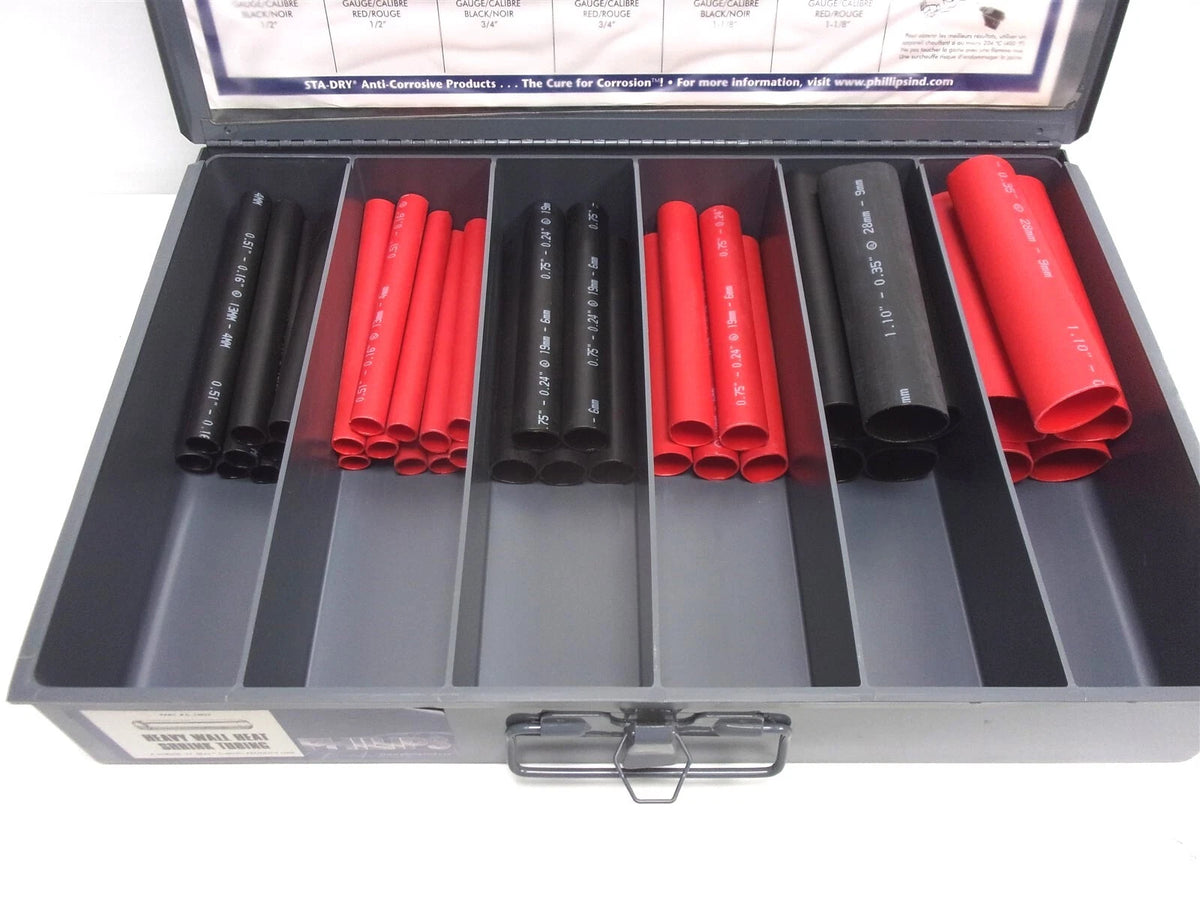 6-1802 Heat Shrink Tubing Kit for Automotive Applications (Universal)
