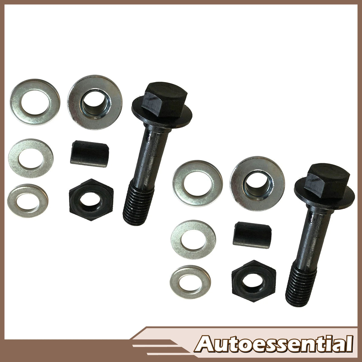 2X Black Camber and Alignment Kit for Hyundai Elantra/Santa Fe (2002–2017)