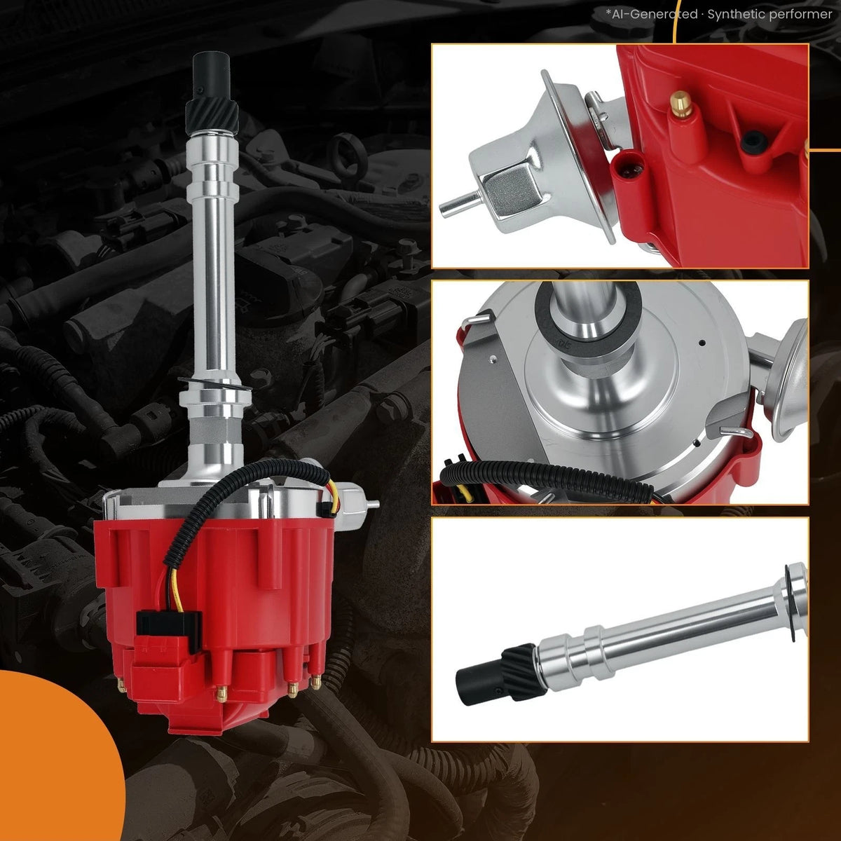 Ignition Distributor for Chevy GMC C/K Truck Camaro Caprice 5.0L 5.7L 7.4L V8 (1973–1995)