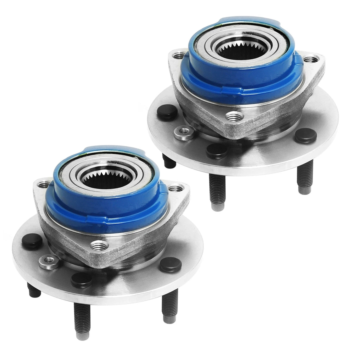2X Front Left & Right Wheel Hub Bearings for Chevrolet Impala Pontiac Grand Prix (2003–2008)