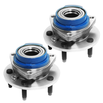 2X Front Left & Right Wheel Hub Bearings for Chevrolet Impala Pontiac Grand Prix (2003–2008)