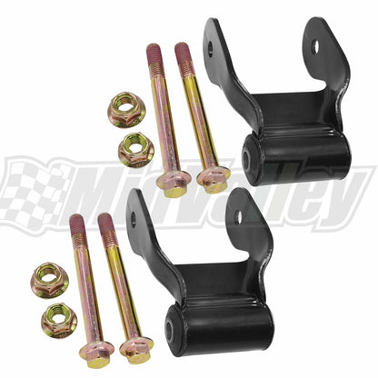 2X Rear Leaf Spring Shackle Kit for Ford F-150, Lincoln Mark LT (2009–2014)