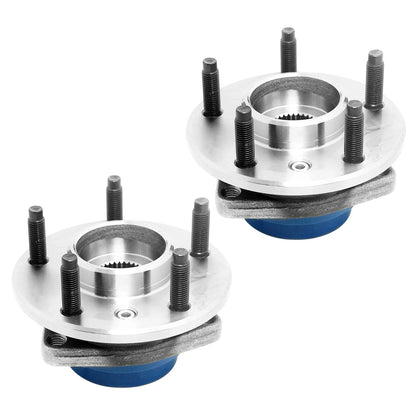 2X Front Left & Right Wheel Hub Bearings for Chevrolet Impala Pontiac Grand Prix (2003–2008)