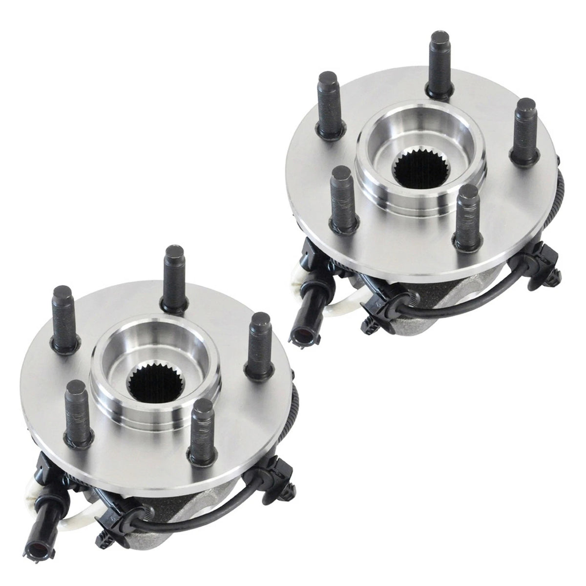 2X Front Left & Right Wheel Hubs & Bearings for Mazda B4000 Ford Ranger (1999–2003) 515013