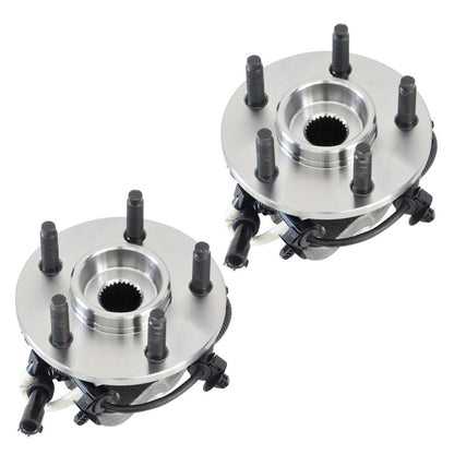 2X Front Left & Right Wheel Hubs & Bearings for Mazda B4000 Ford Ranger (1999–2003) 515013