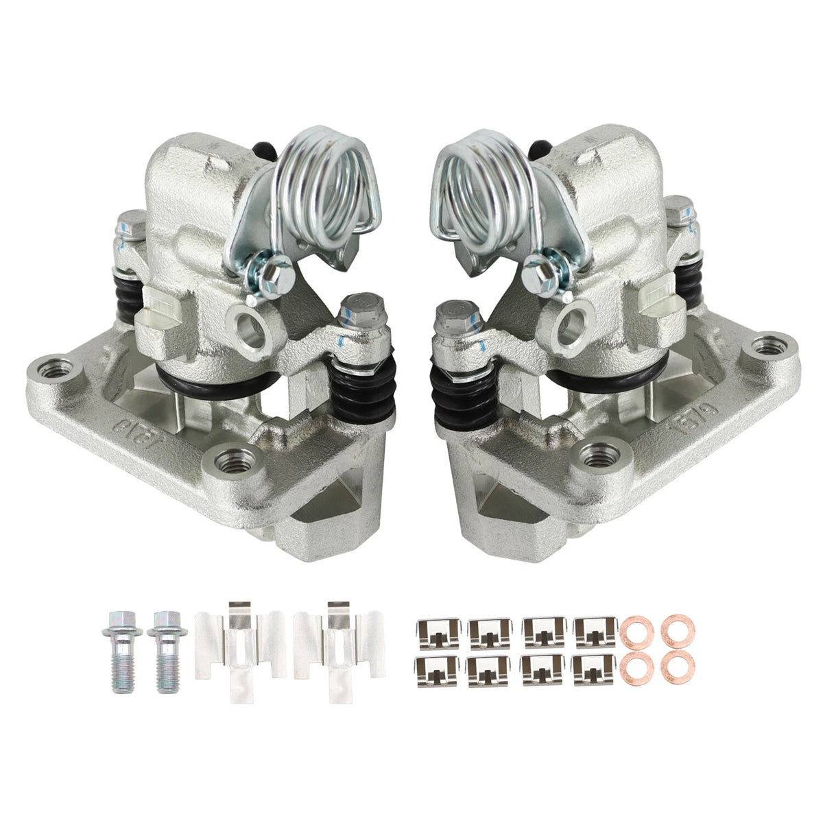 Set of 2 Rear Left & Right Brake Calipers w/ Bracket for Ford Mustang (1999–2004)