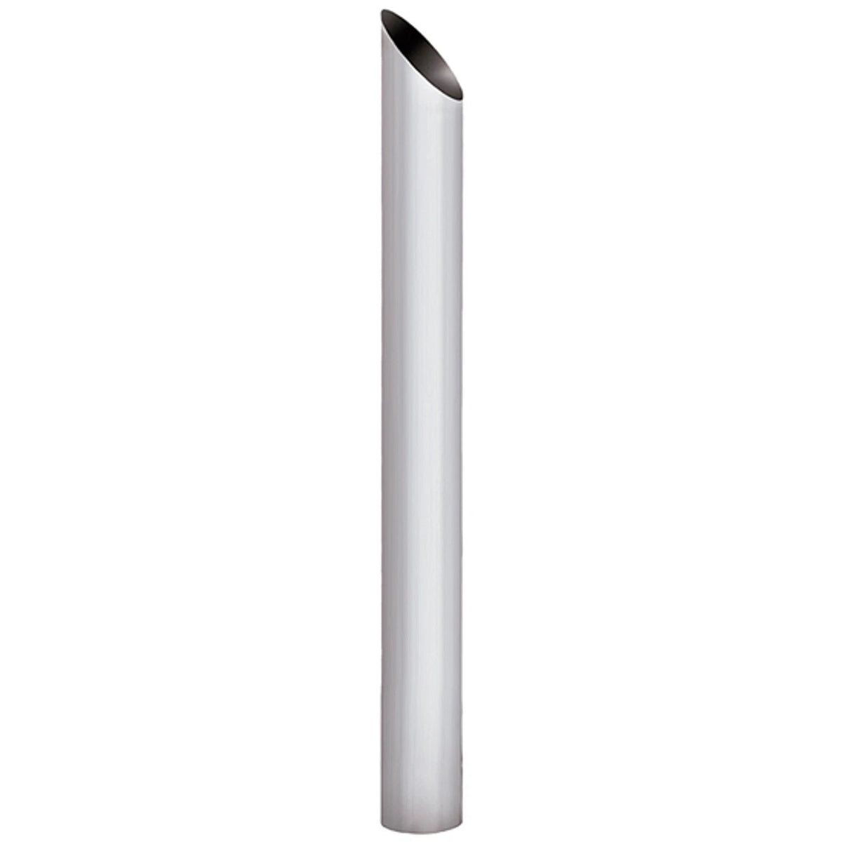 Chrome 5 Inch Miter Exhaust Stack for Universal Applications (60 Inch Length)