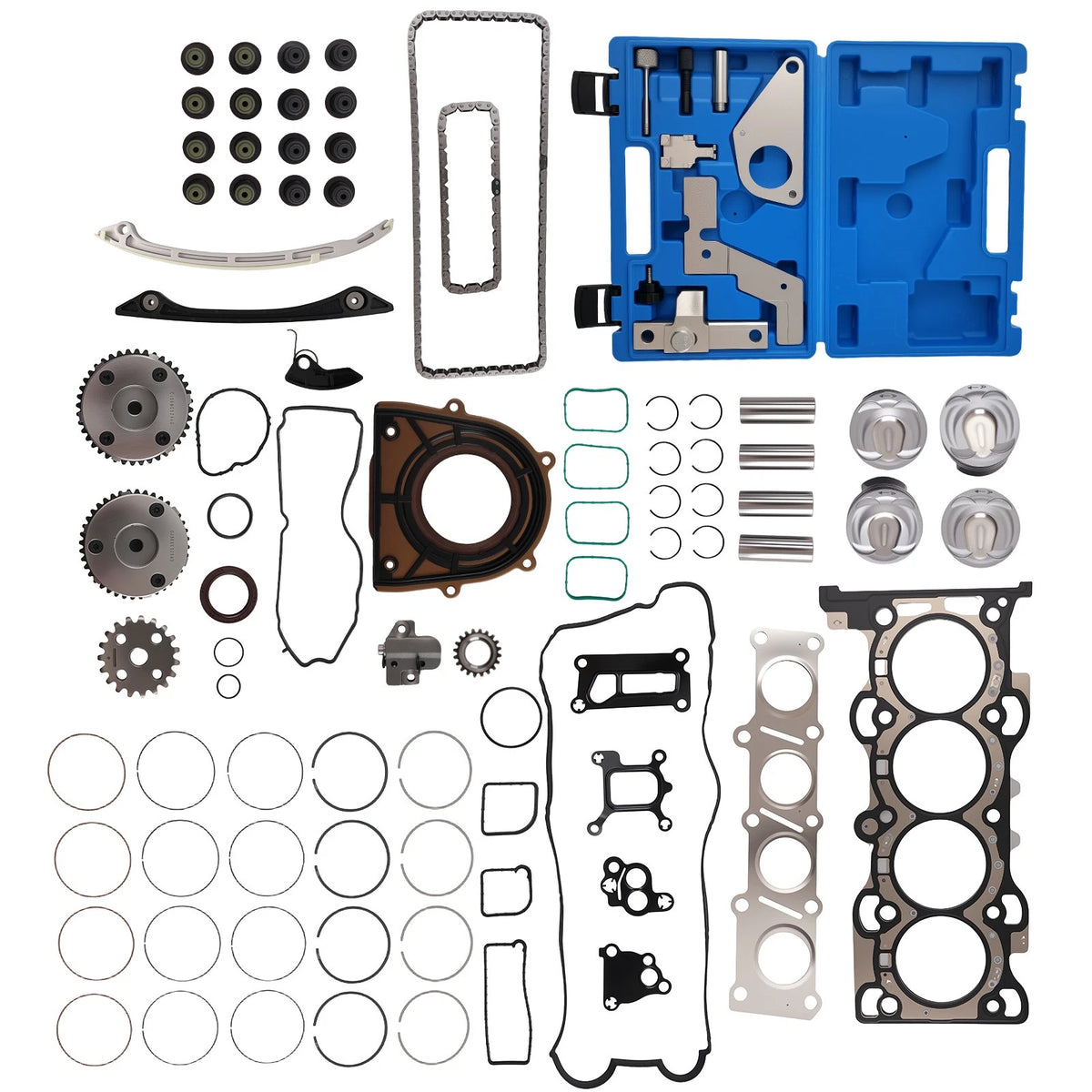 Complete Engine Rebuild Set for Jaguar XE XF F-PACE 2.0L (2015–2016)