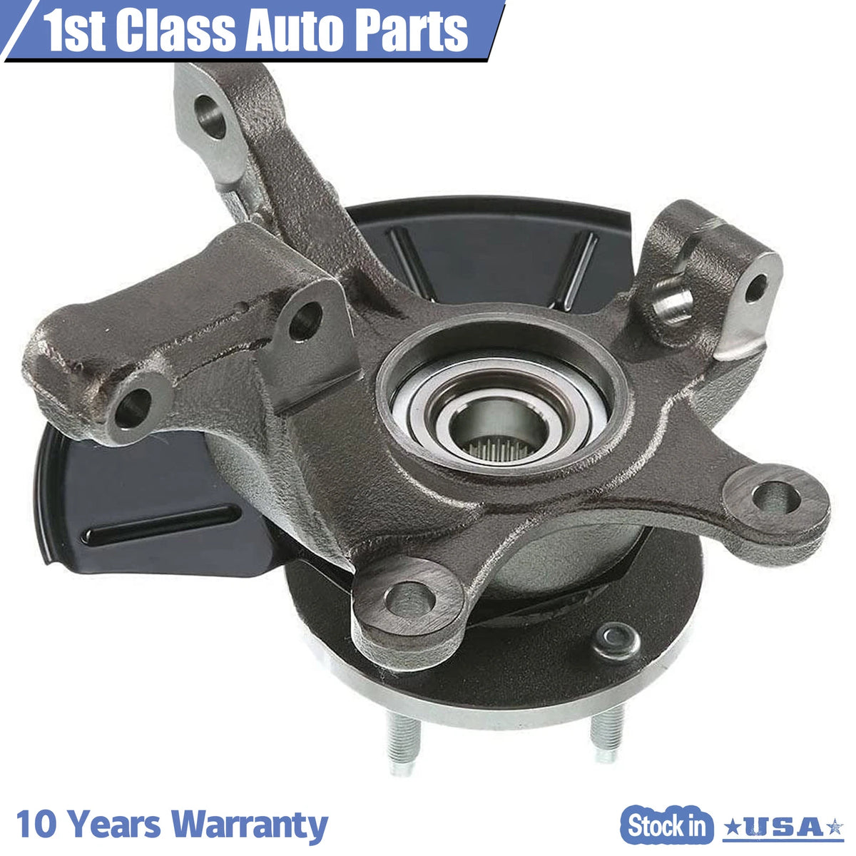 Right Wheel Bearing Hub Steering Knuckle Assembly for Ford Escape Mazda (2001–2004)
